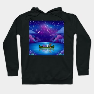 Tillery Lake North Carolina Serenity Captivating Scenic View Hoodie